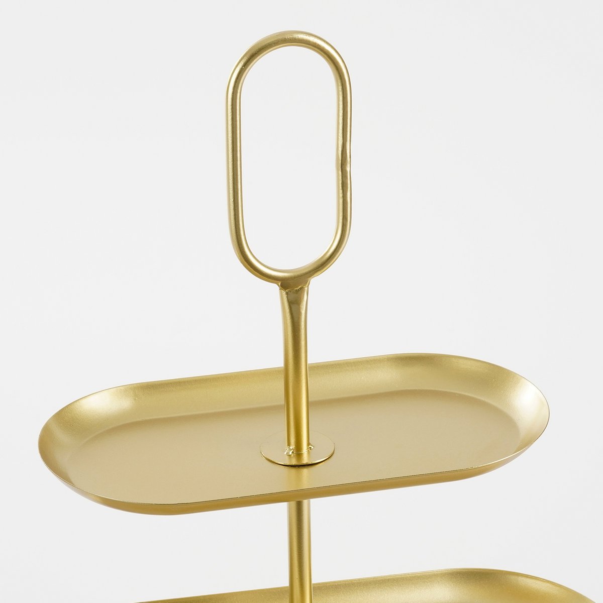 Etagere 3 laags 48x20x55 cm metaal goud