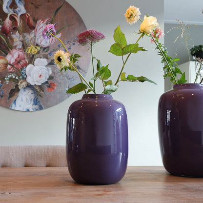 Vaas Artic M paars glas 25x35 cm