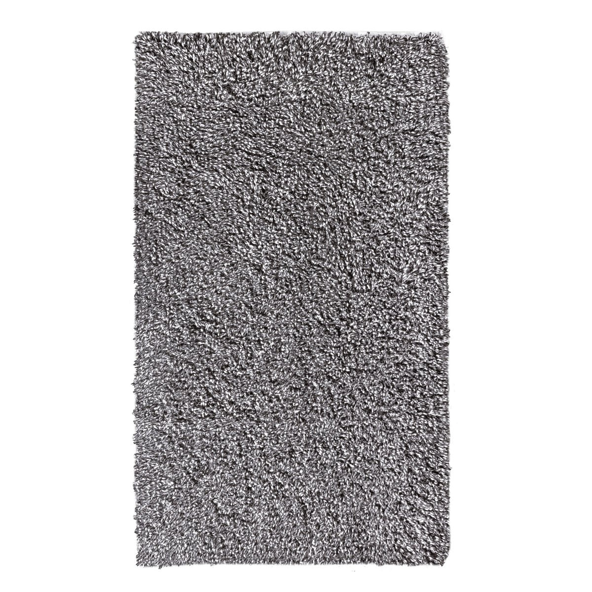 Badmat grijs 60x100 cm katoen polyester