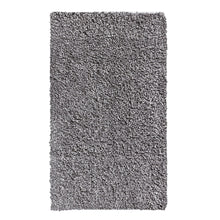 Badmat grijs 60x100 cm katoen polyester