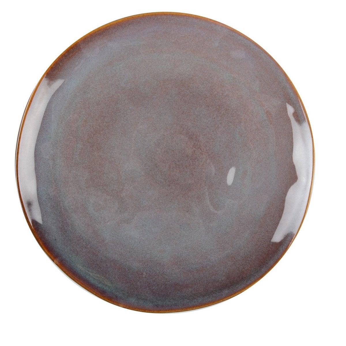 Dinerbord 28.5 cm keramiek bordeaux