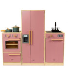 Speelgoedkeuken 34.5x30x60 cm roze kersenbloesem