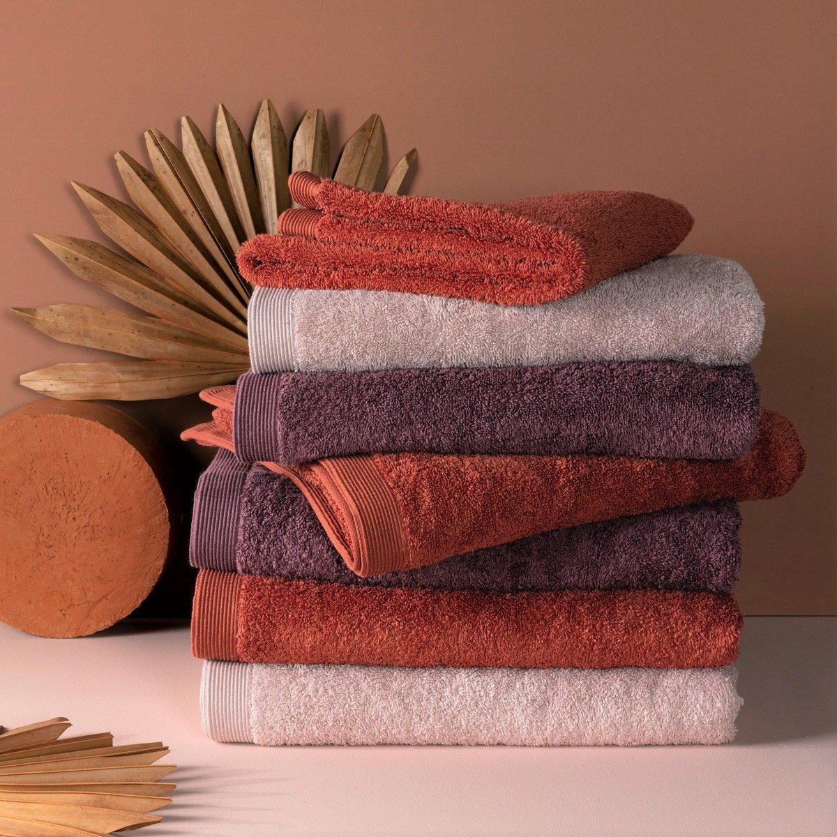 Como Handdoek 50 x 100 cm - Misty Pink