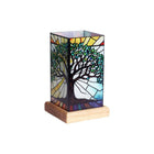 LED lamp Levensboom 10x10x16,5 cm acryl hout