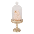 Decorative Figurine Macarons Ø 7x17 cm Gold-colored Plastic