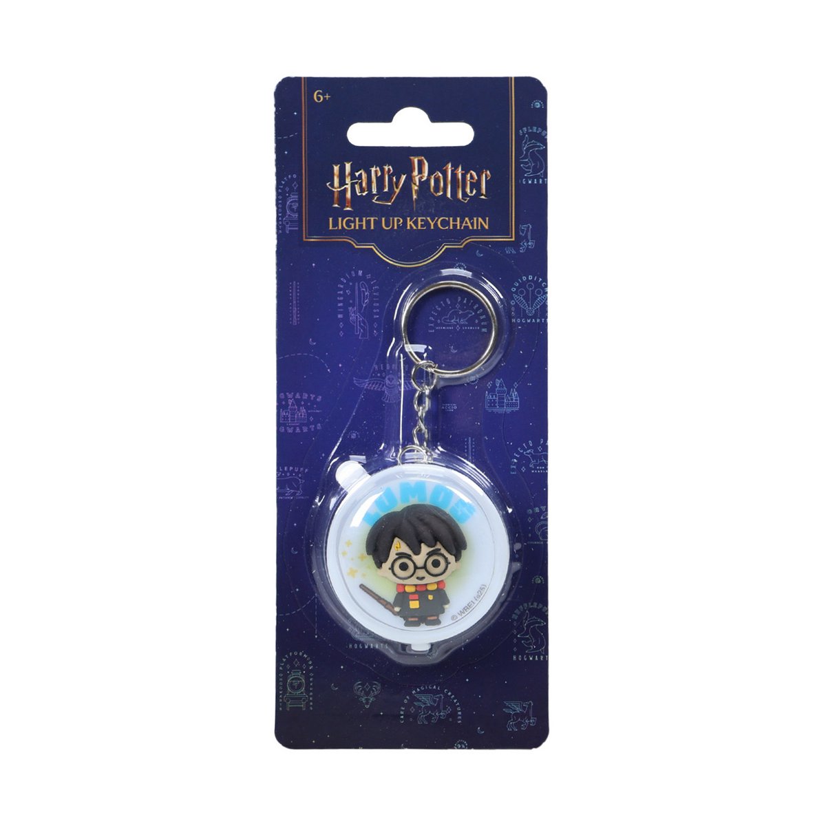 Harry Potter lichtgevende sleutelhanger 9.5 cm