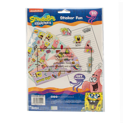 SpongeBob SquarePants-stickerset, stickers in officiële merchandise, ideaal cadeau-idee voor fans