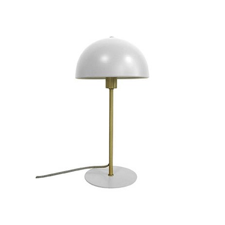 Tafellamp 20 cm ijzer wit