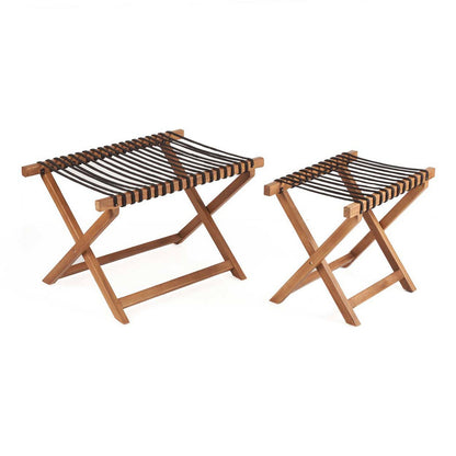 Bagagerek 80x45x40 cm naturel hout