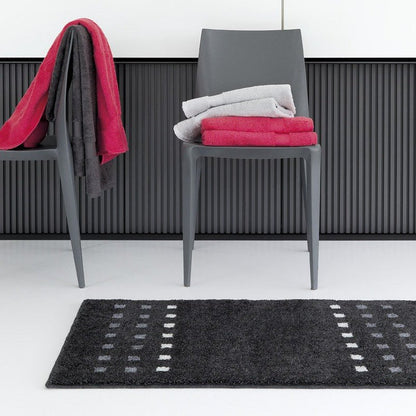 Badmat 70x120 cm grijs