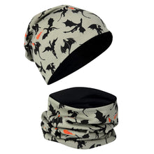 Kinderen Beanie Muts En Loop Dragons Warme Winter Set