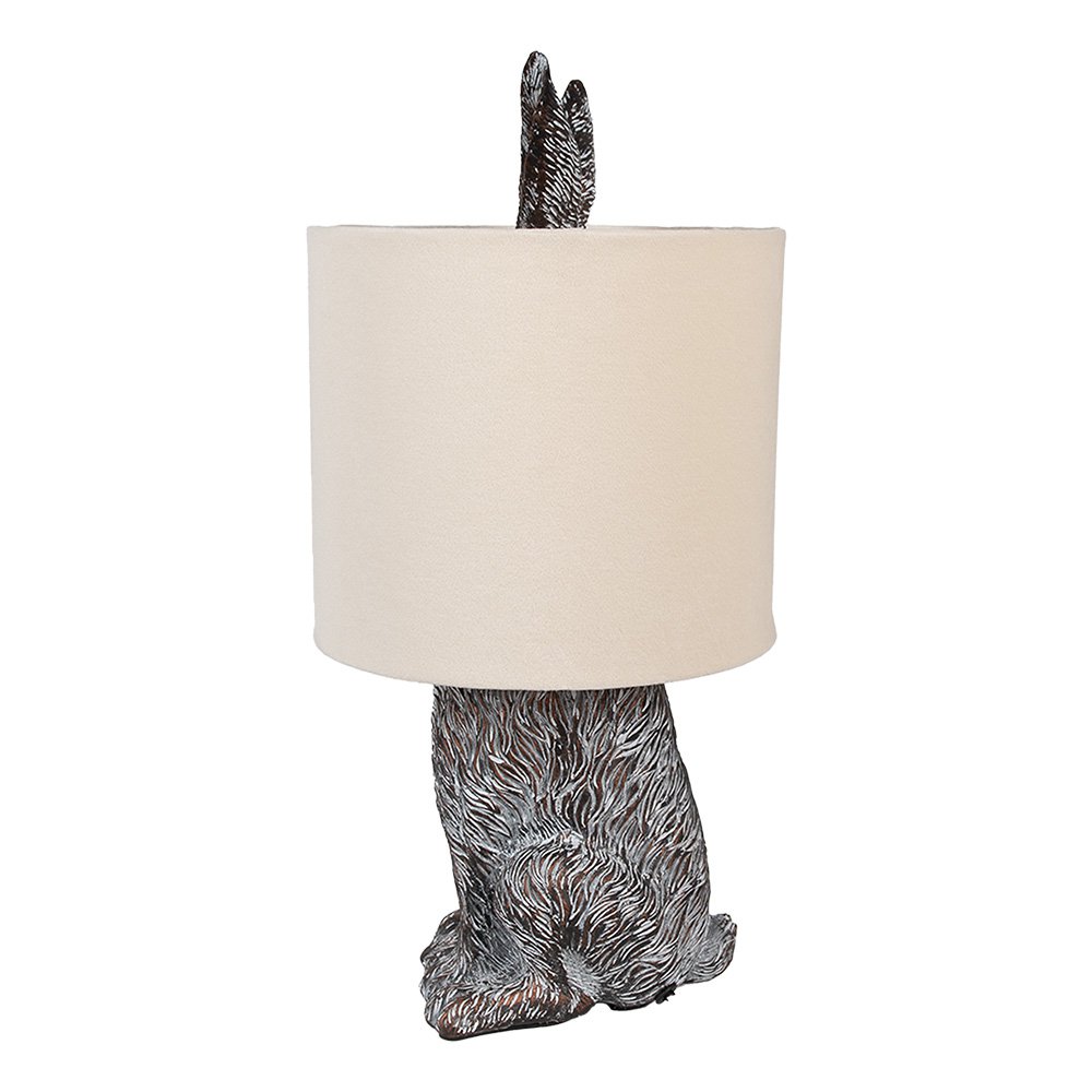 Tafellamp konijn Ø 20x43 cm bruin beige