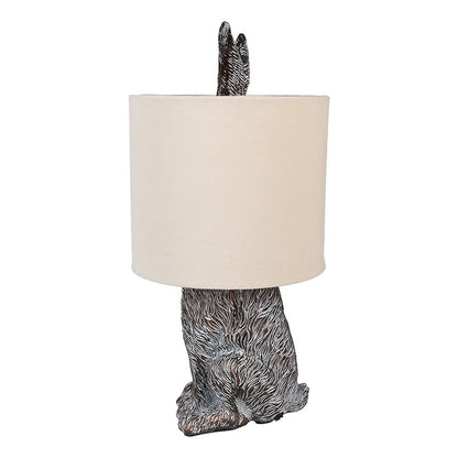 Tafellamp konijn Ø 20x43 cm bruin beige