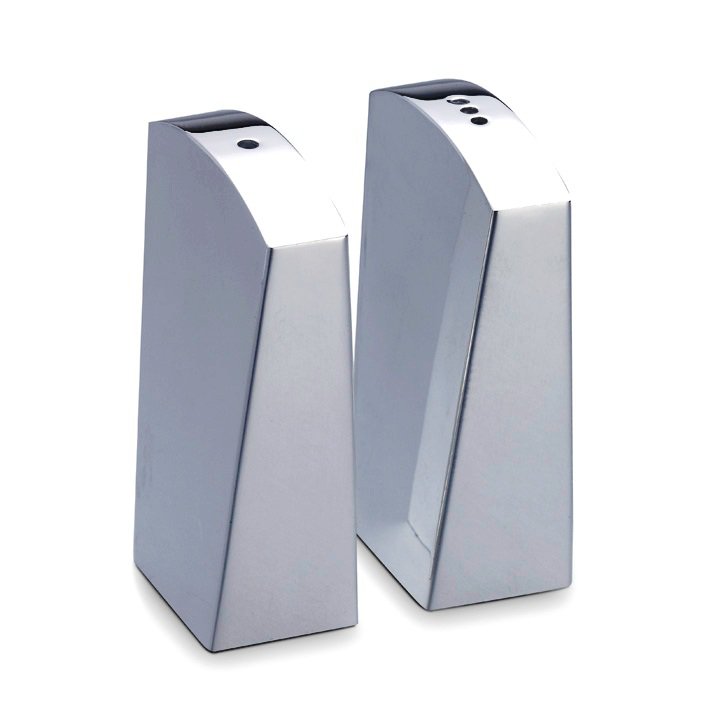 Zout en peper set zilver