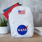 NASA rugzak wit 43x28x15 cm