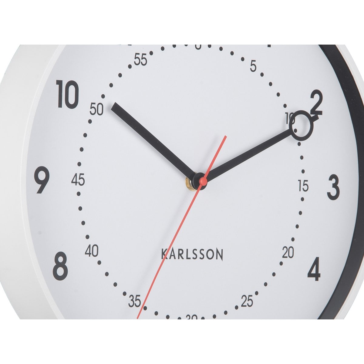 Wandklok Karlsson Fresco 32 cm wit
