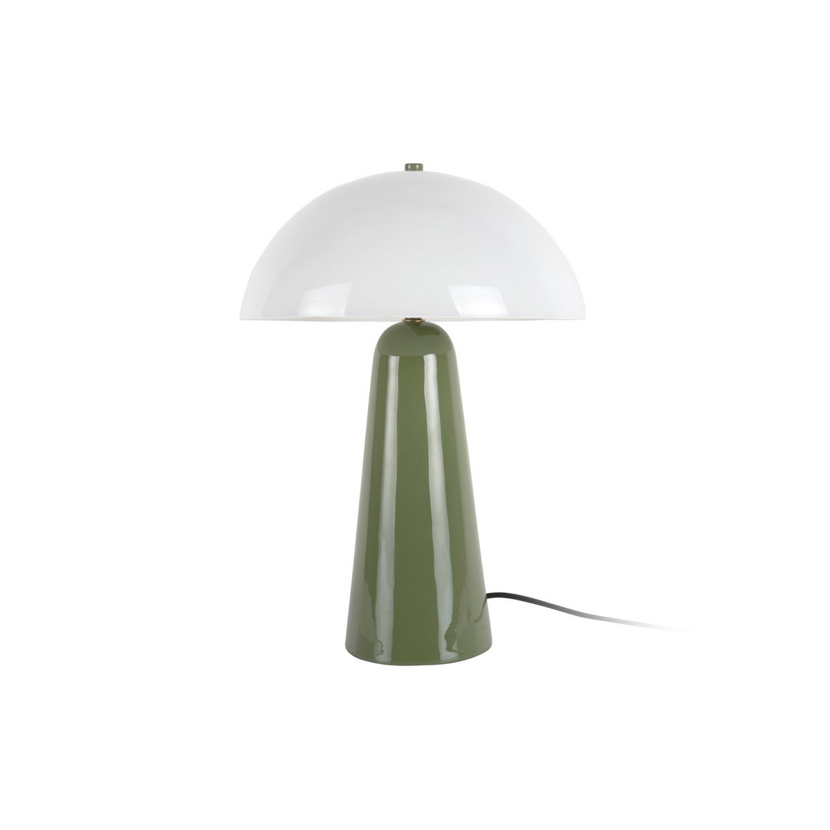 Tafellamp glas groen 30 cm