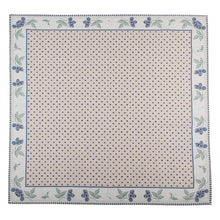 Tafelkleed 150x250 cm katoen beige blauw bosdieren