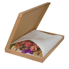 Dried flowers in a mailbox multi - pink