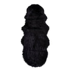 Faux Lambskin - Black, Polyester, 60x180cm