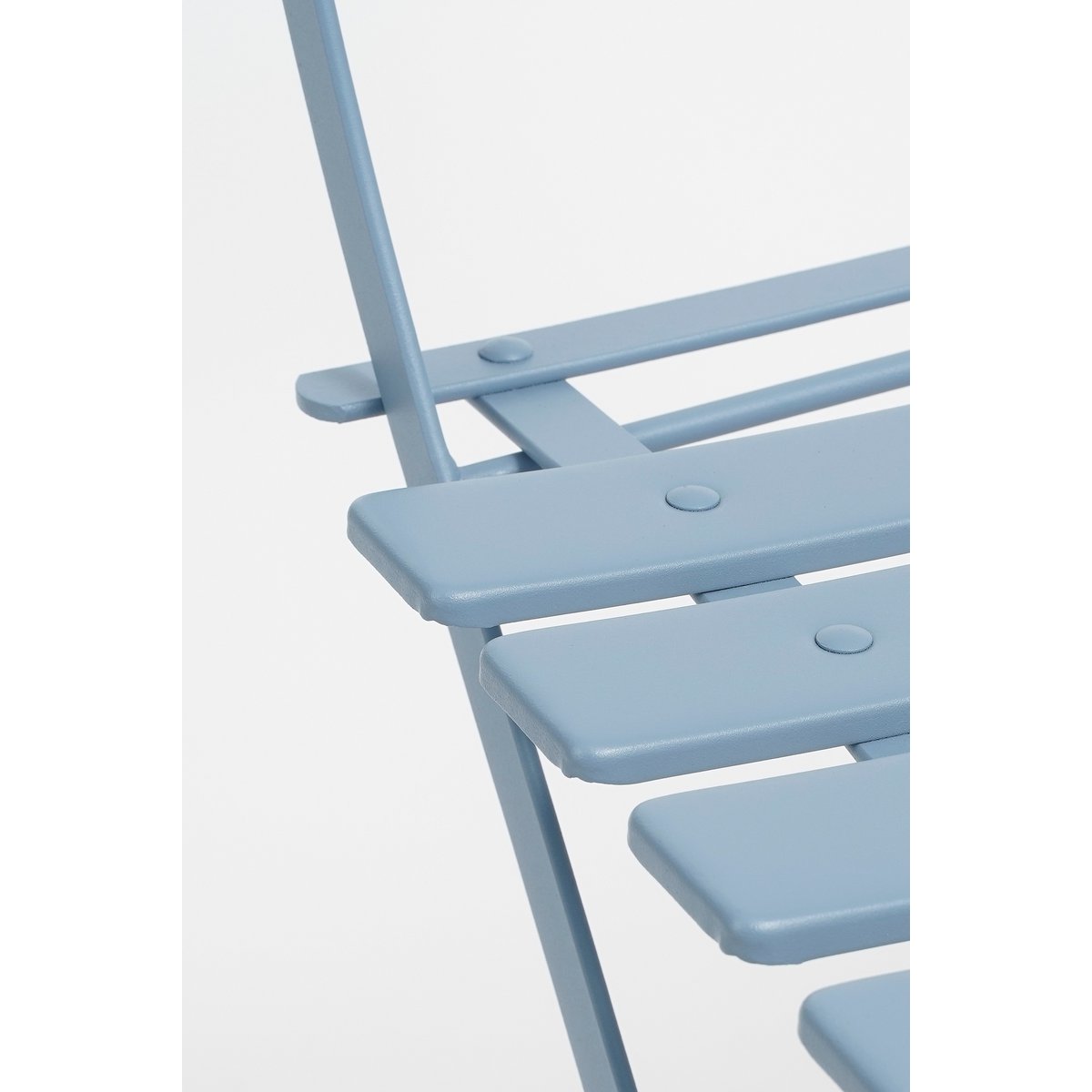 Laurence Bistroset Set Van 3 Metaal Lichtblauw Buiten