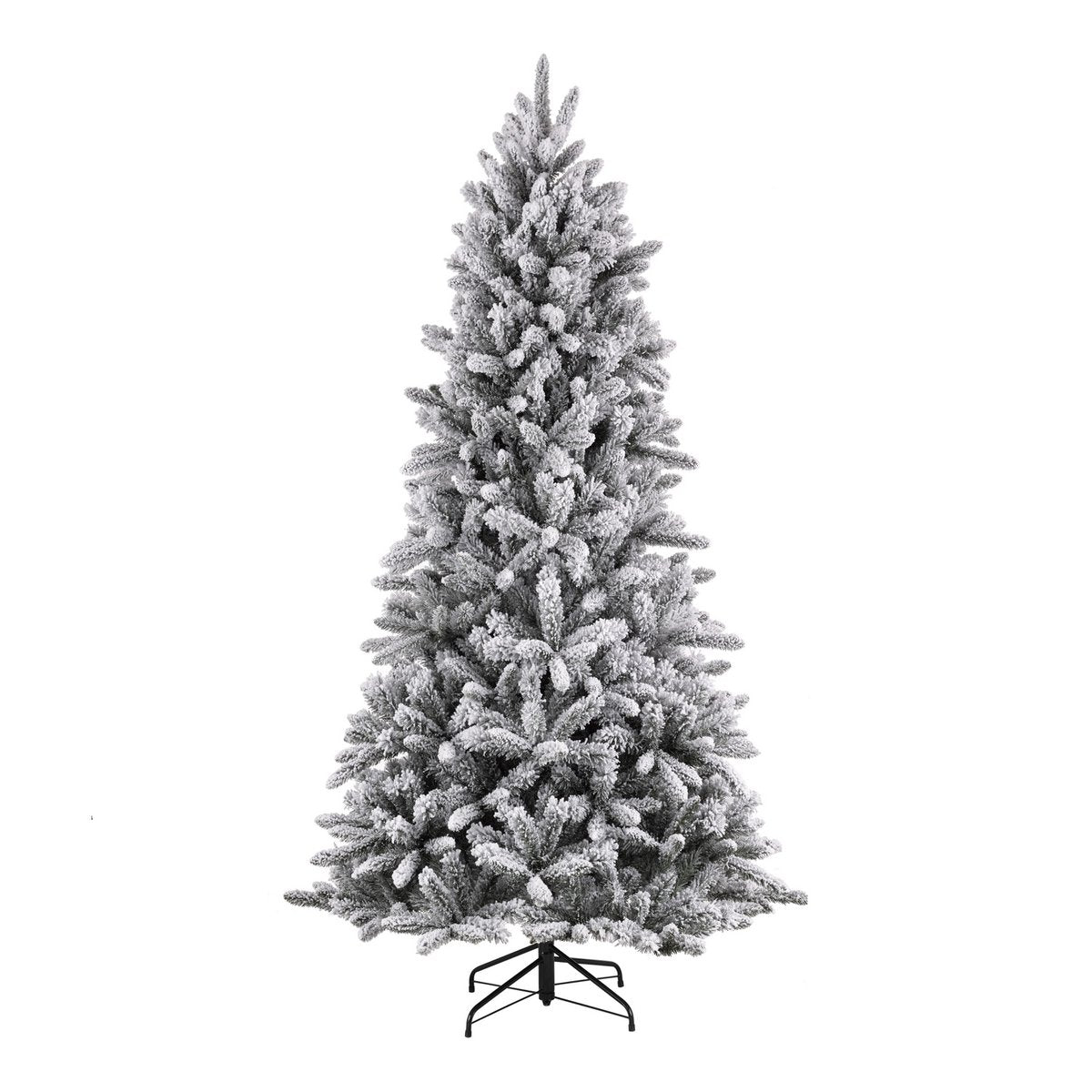 Kunstkerstboom Snowdon H185 x Ø117 cm groen frosted