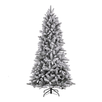 Kunstkerstboom Snowdon H185 x Ø117 cm groen frosted
