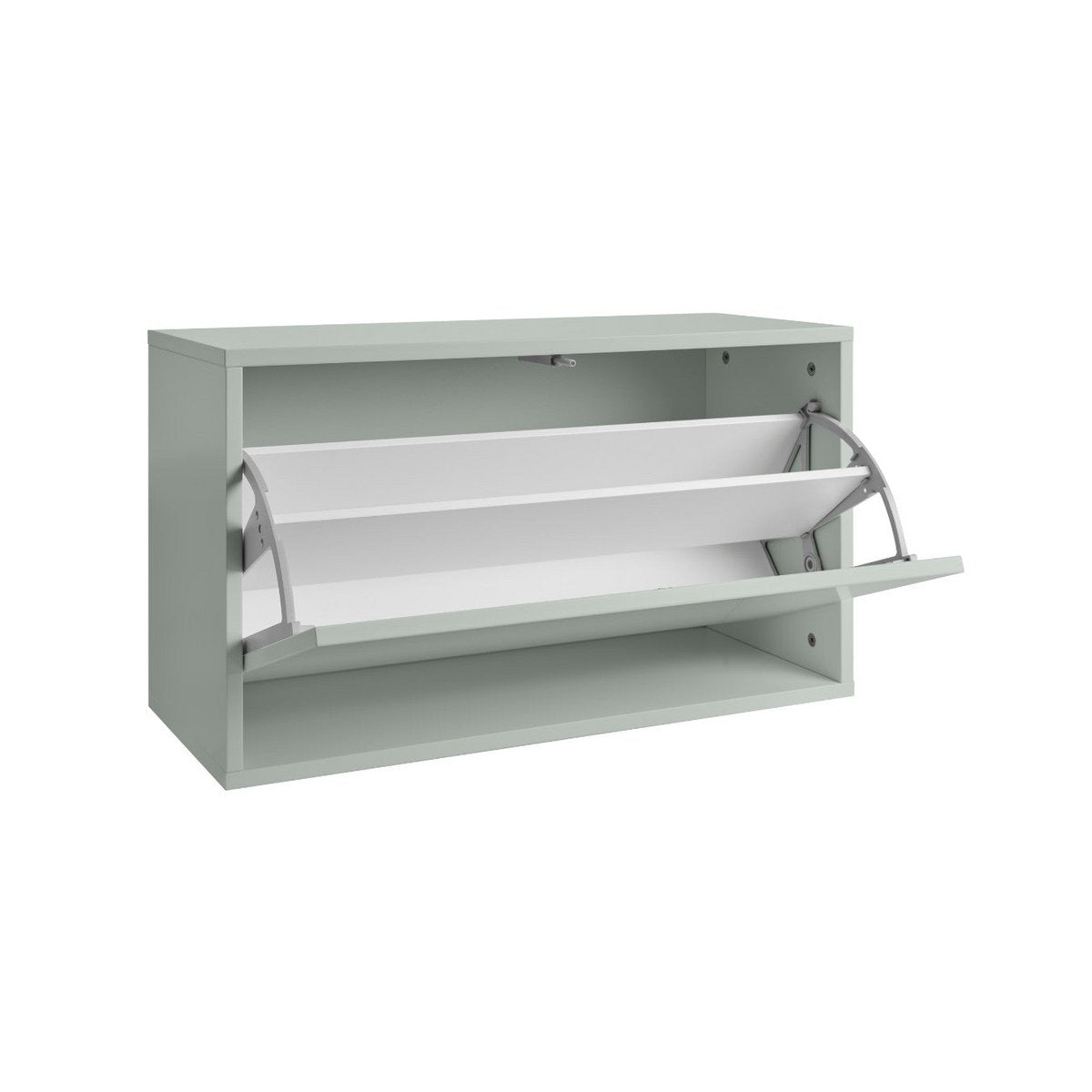 Schoenendoos wandmontage eiken fineer