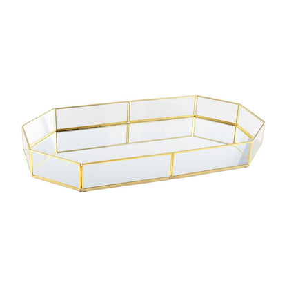 Lade goud glas 42.5x23x5 cm