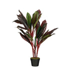 Artificial Plant Cordyline Red