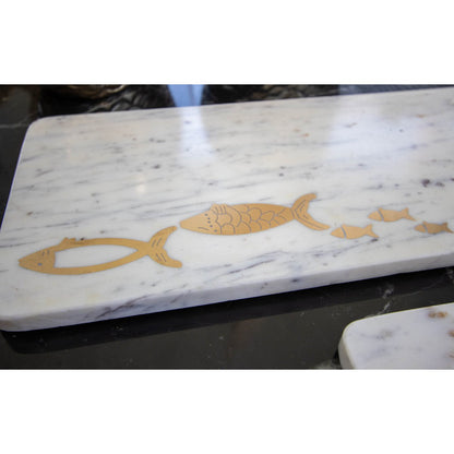 Kaasplank marmer 40x15.5x1.5 cm