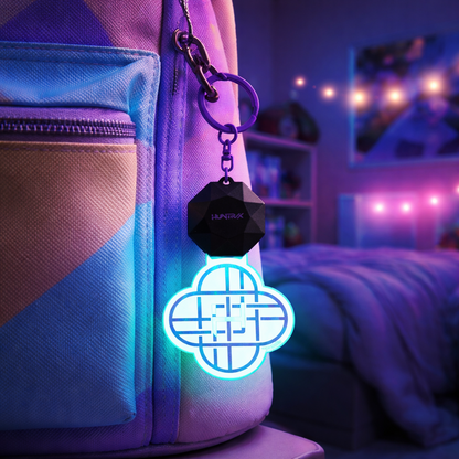 KPop Demon Hunters - Glow-in-the-Dark Acryl Sleutelhanger - Huntr/x