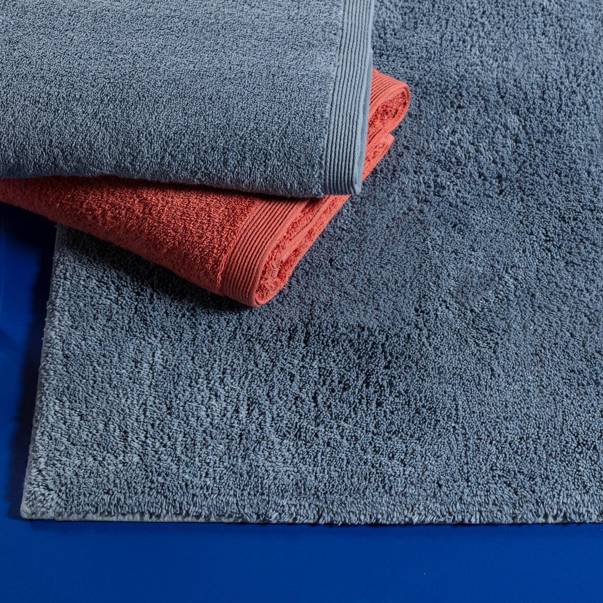 Badmat 60x90 cm katoen jeans anti-slip