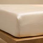 Hoeslaken TENCEL Sateen Wit Zand