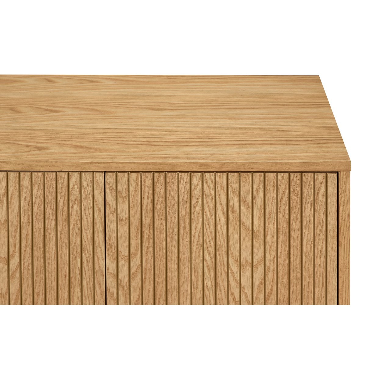 Ladekast 80x40x110 cm eiken houtfineer