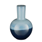 Vaas keramiek 42x29 cm blauw