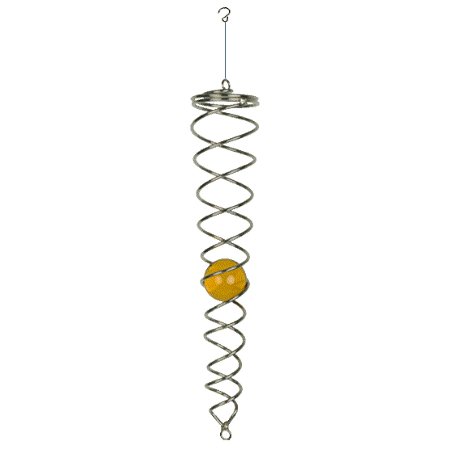 Wind Spinner, Nature's Melody, Twister Vortex, Amber Sphere, approx. 30cm, CV12CLAM,