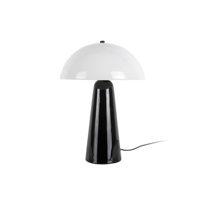 Tafellamp glas zwart 30 cm