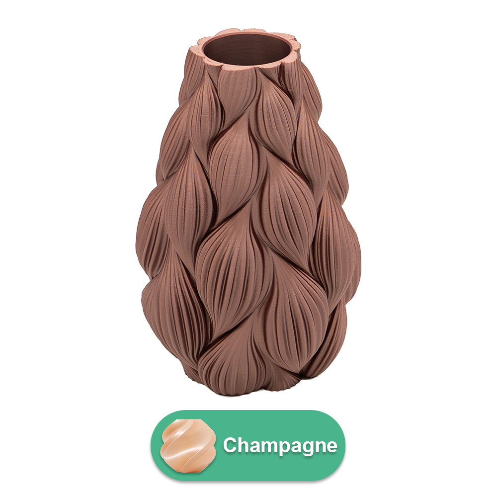 Lamina 3D vaas - 3D geprinte vaas - Duurzaam PLA - Geschikt voor kunstbloemen