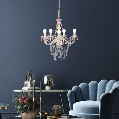 6 Set LED -lamp met E14 -aansluiting, peervorm 4 watt, gemaakt van metaal en glas, melkachtig