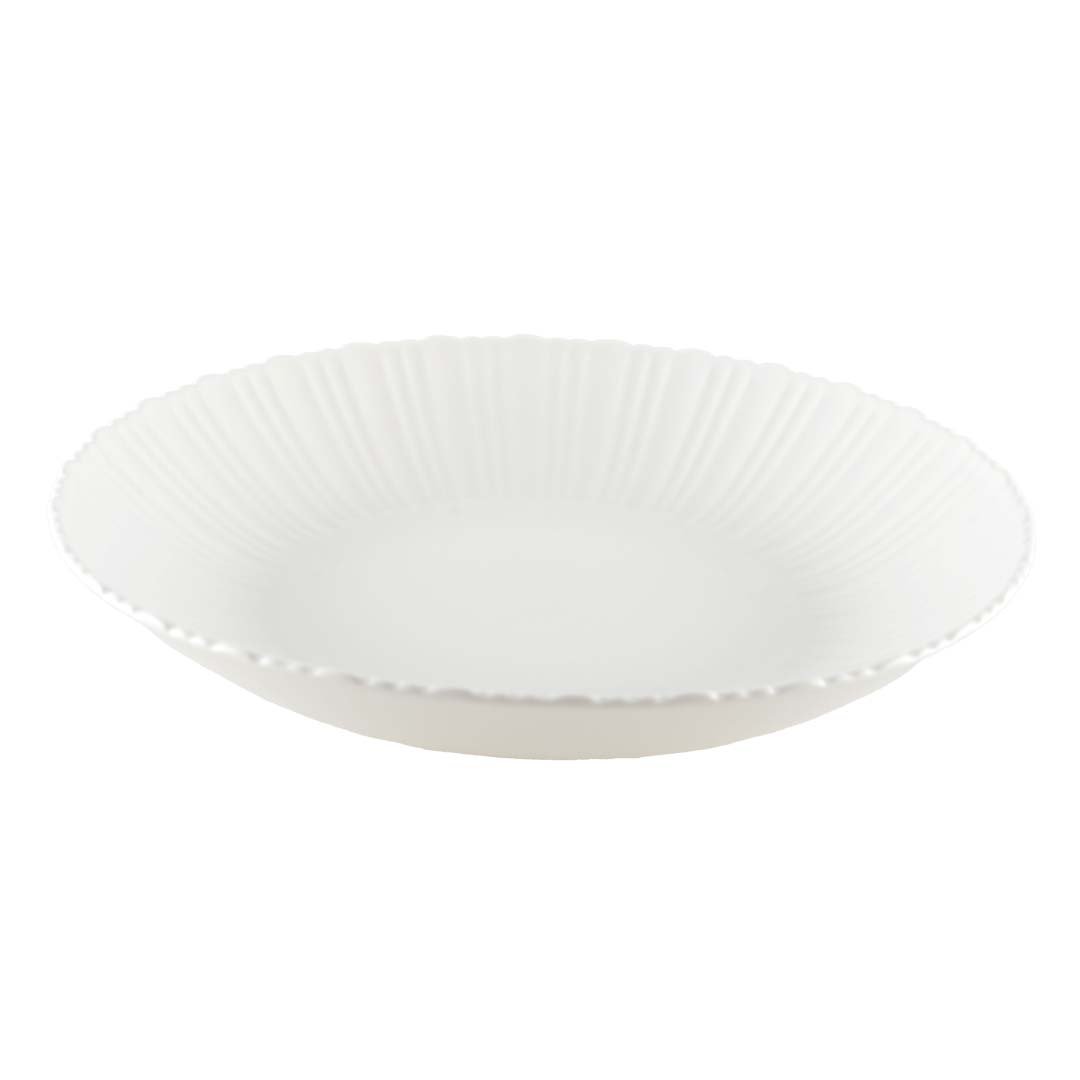 Bord rond 21.2 cm wit porselein