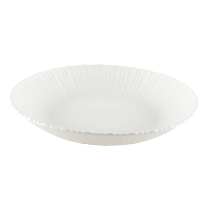 Bord rond 21.2 cm wit porselein