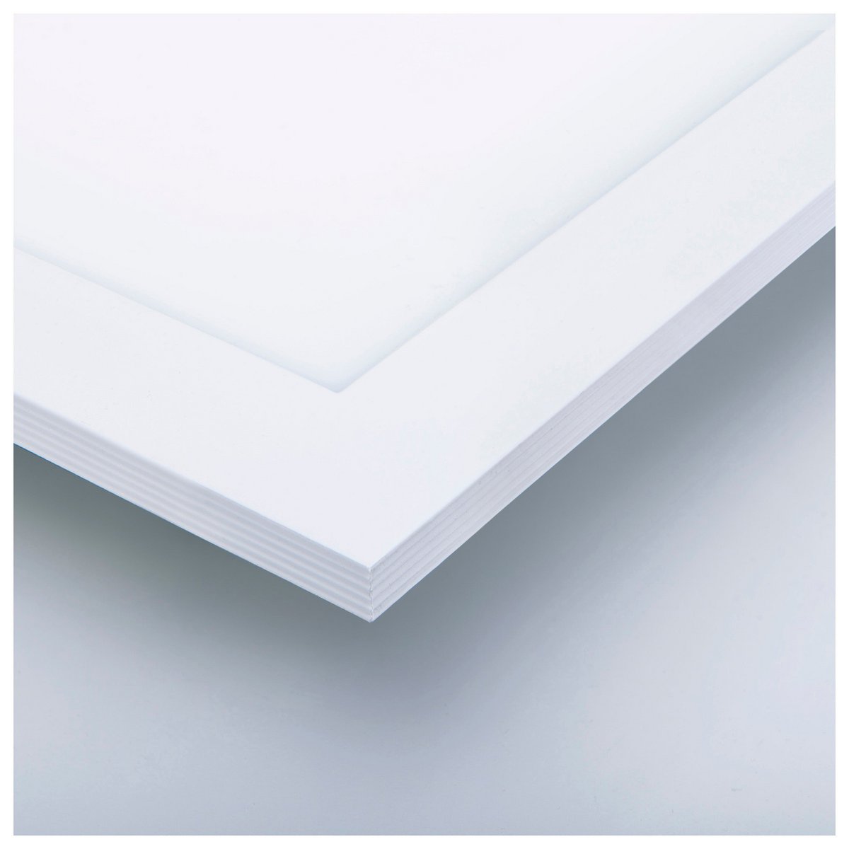 Led Paneel Plafondlamp Nico Wit Met Vaste Led En Functies