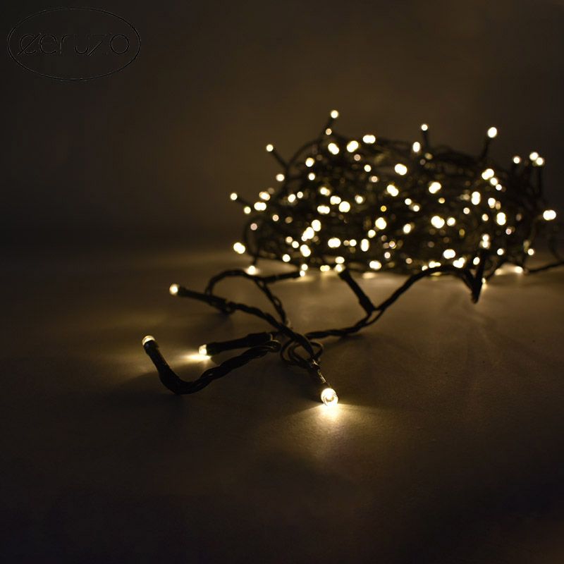 Ceruzo Led Verlichting - 9 Meter - 120 Led Lampjes - Warm Wit - Voor Binnen En Buiten