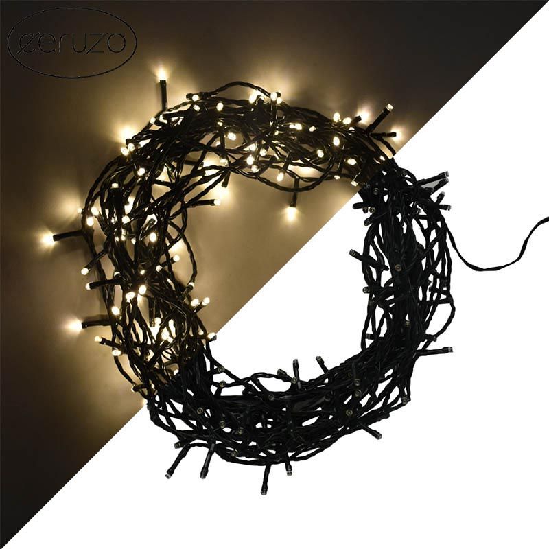 Ceruzo Led Verlichting - 18 Meter - 240 Led Lampjes - Warm Wit - Voor Binnen En Buiten