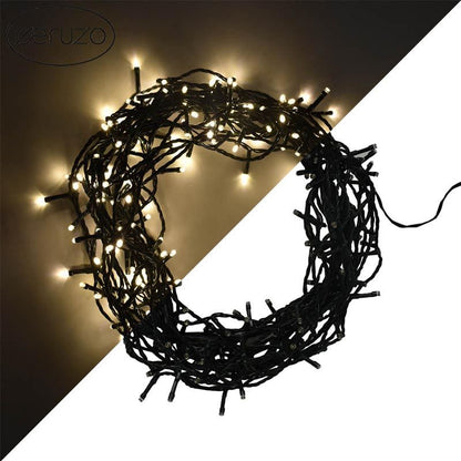 Ceruzo Led Verlichting - 18 Meter - 240 Led Lampjes - Warm Wit - Voor Binnen En Buiten