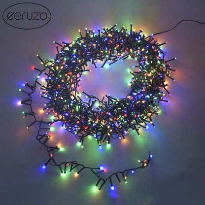 Ceruzo Micro Cluster - 1000 Led -  20 Meter - 8 Lichtfuncties + Geheugen - Multicolor