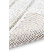 Toiletmat 59x59 cm katoen ivory