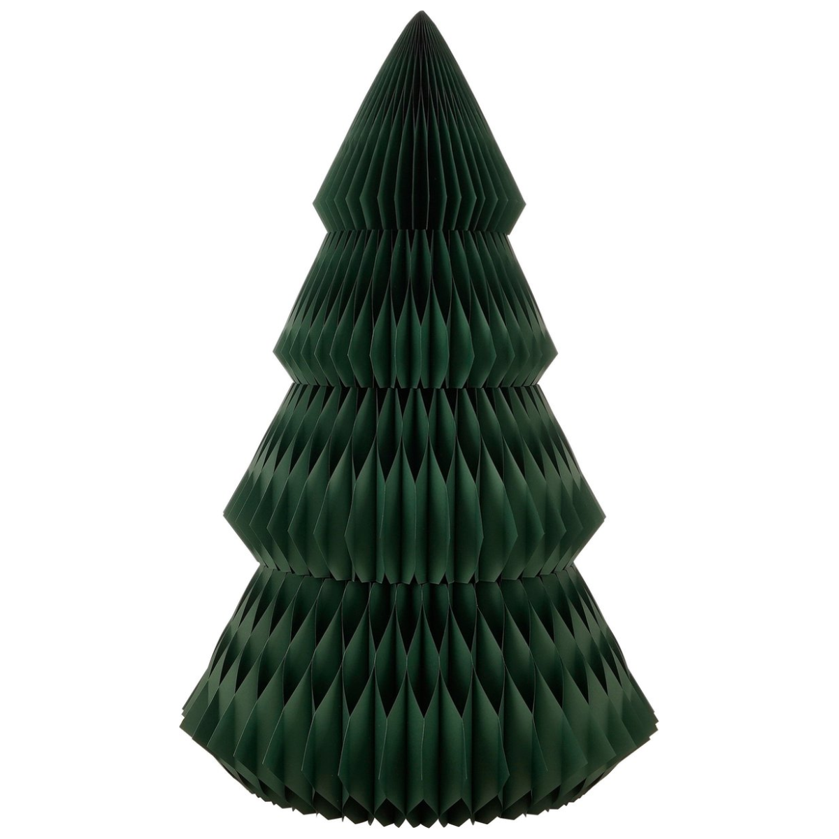 Decoratieve kerstboom papier 120x212 cm groen