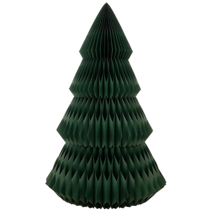 Decoratieve kerstboom papier 120x212 cm groen